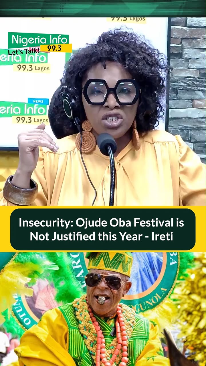 🗣️: "What exactly are we celebrating when our kids, teachers and parents are in captivity?"

🗣️: "I would not take religious festivals and certain festivals away but there is a way to do it."

@sisiogelagos is adamant on #DanfoConversations that the 2026 Ojude Oba festival celebrations should have been toned down or muted in the wake of the recent kidnapping of women and children in Kwara State. 

#NigeriaInfoDC