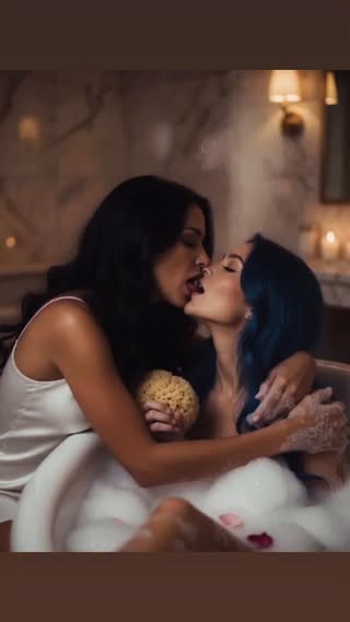 Today I win the bet with friend and she must serve me all day, when I was in bath than it go little bit in different way 🙄🩵😁