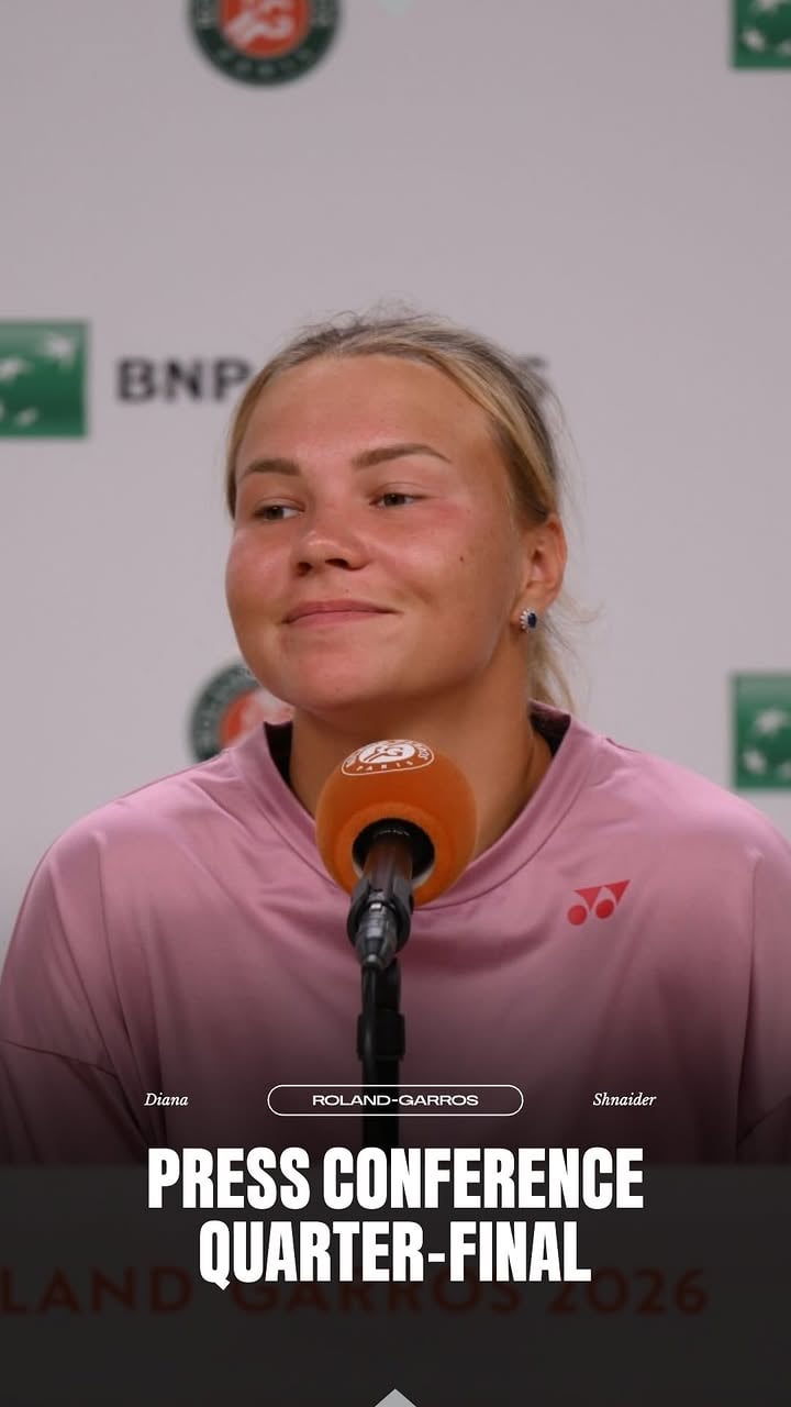 "I was just trying to only think about myself"

Diana’s post-match interview following her sensational quarter-final win over the World No.1 💬

#RolandGarros