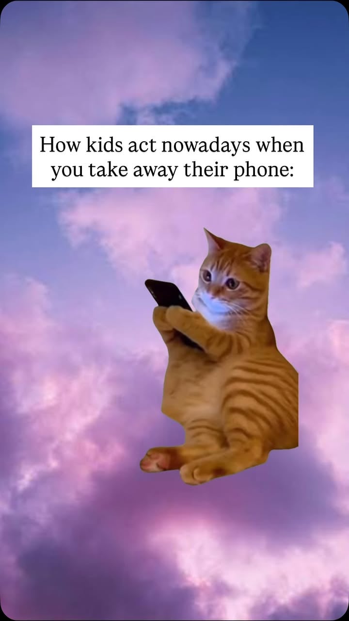 I didn’t even have a phone🤣

Interesting Fact:

Kids and smartphones is one of the most dramatic generational shifts in human history — and the numbers are staggering. 53% of children in the United States own a smartphone by age 11. ￼ Nearly 1 in 4 children aged 8 and under already have their own cellphone ￼ — an age group that was barely reading just a generation ago. By high school, 50 to 69% of kids own their own device, and ownership becomes almost universal by 18. ￼ The average age children receive their first phone is just 11.6 years old. ￼ Fun fact: research now links early smartphone acquisition to higher rates of depression, obesity, and insufficient sleep by age 12. ￼ A whole generation grew up with the internet in their pocket before they grew up at all. 

#reels #relatable #funny #explorepage #memes