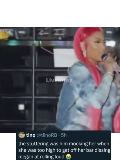 Fans say Jay-Z was mocking Nicki Minaj.