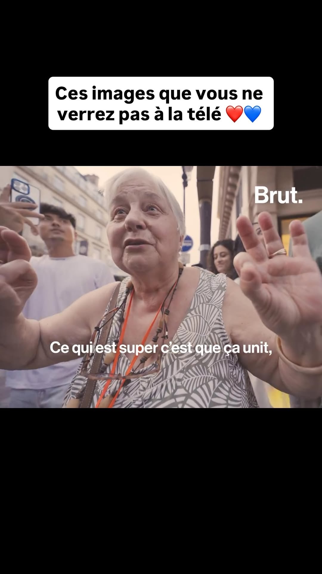 Réduire cette nuit aux dégradations, c’est effacer l’essentiel : une immense fête populaire où des milliers de personnes ont célébré ensemble. La joie collective existe encore. Et elle est belle ❤️

📹 Un reportage de @ocemanaji