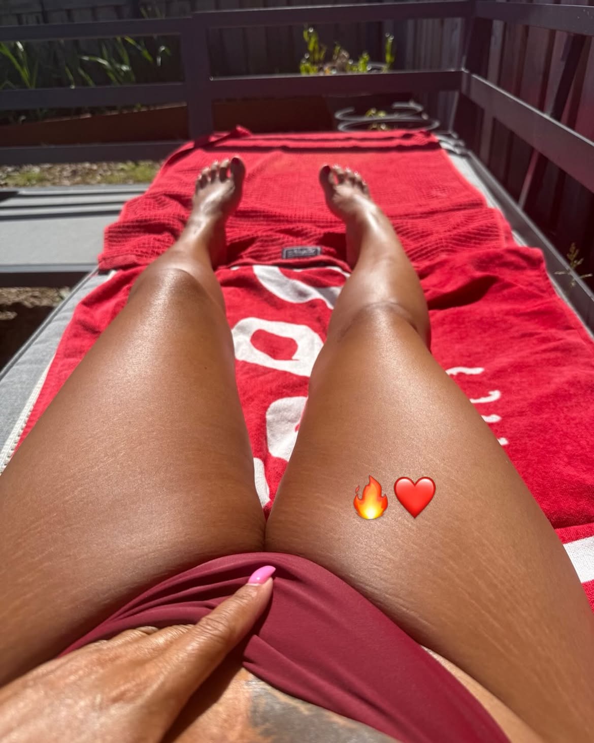 Gott med sol och så skönt att badar 💋
