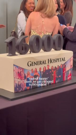 There’s nothing like celebrating a milestone with friends, family, and cake to cure a case of the Mondays. 63 years and 16,000 episodes later, we’re still going strong thanks to all of you! 🎂 Thank you so much for watching. 😊 📺 #GH16K #GH #GeneralHospital