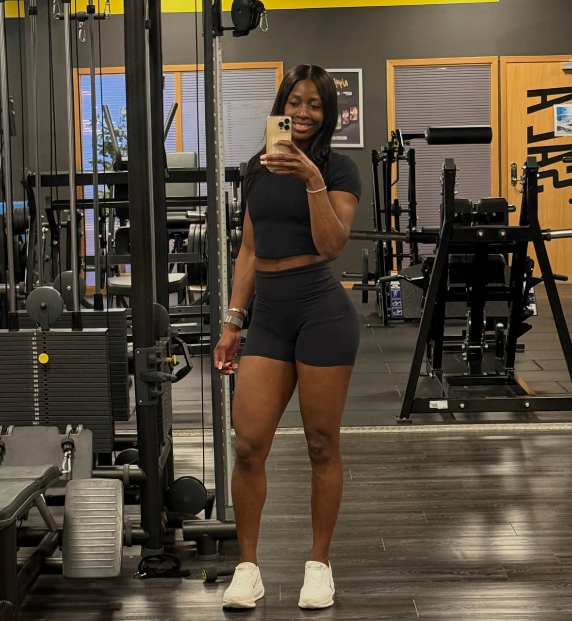 Gym mode is on 😈💪🏽