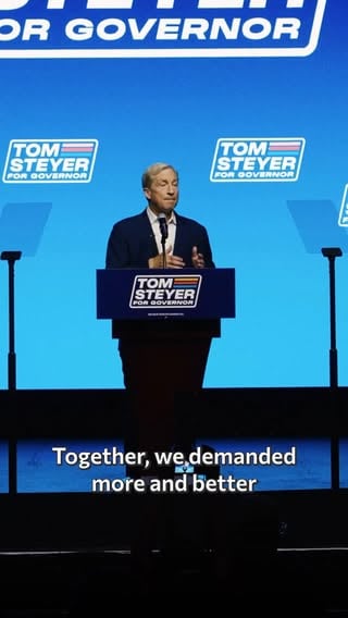 We’re going to give democracy the time it needs and count every ballot. We finished strong. 

To the people of California: there are no people like you. Thank you.