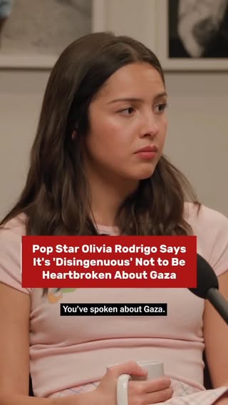 Pop Star Olivia Rodrigo ( @oliviarodrigo ) Says It's 'Disingenuous' Not to Be Heartbroken About Gaza.

Thought? Let’s us know in the comments.

#oliviarodrigo #music #celebrities4palestine #Newyork