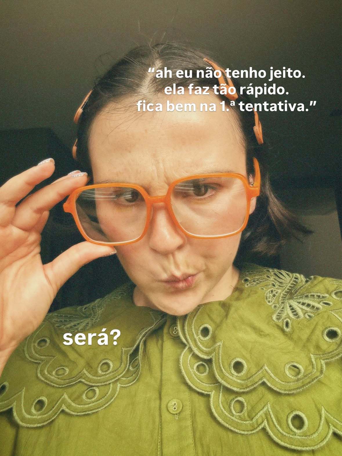 não nascemos para ser perfeitos nem para fazer tudo bem. 
a vida seria uma seca!