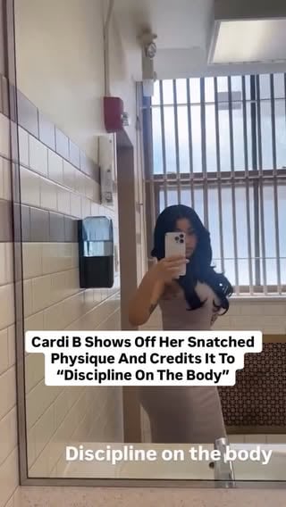 #CardiB is showing off the results 🔥

The rapper put her snatched physique on display and says it all comes down to one thing: “discipline on the body.” 💪🏽✨

Cardi has been giving fans a glimpse into her fitness journey, and it looks like the hard work is paying off.