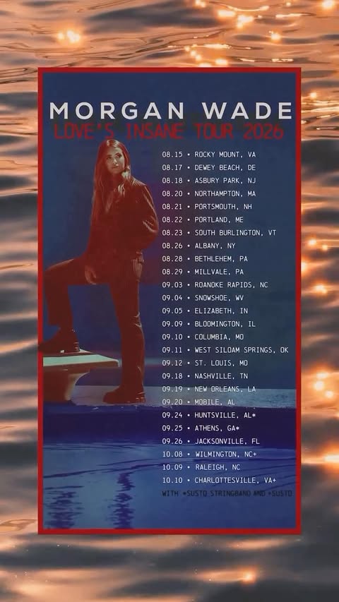 LOVE’S INSANE TOUR 2026 🌊 Can’t wait to get back out on the road and show y’all what we’ve been up to 🙂‍↔️🤐 Presale starts tomorrow at 10am local time. Sign up for early access - link in bio! 🏝️