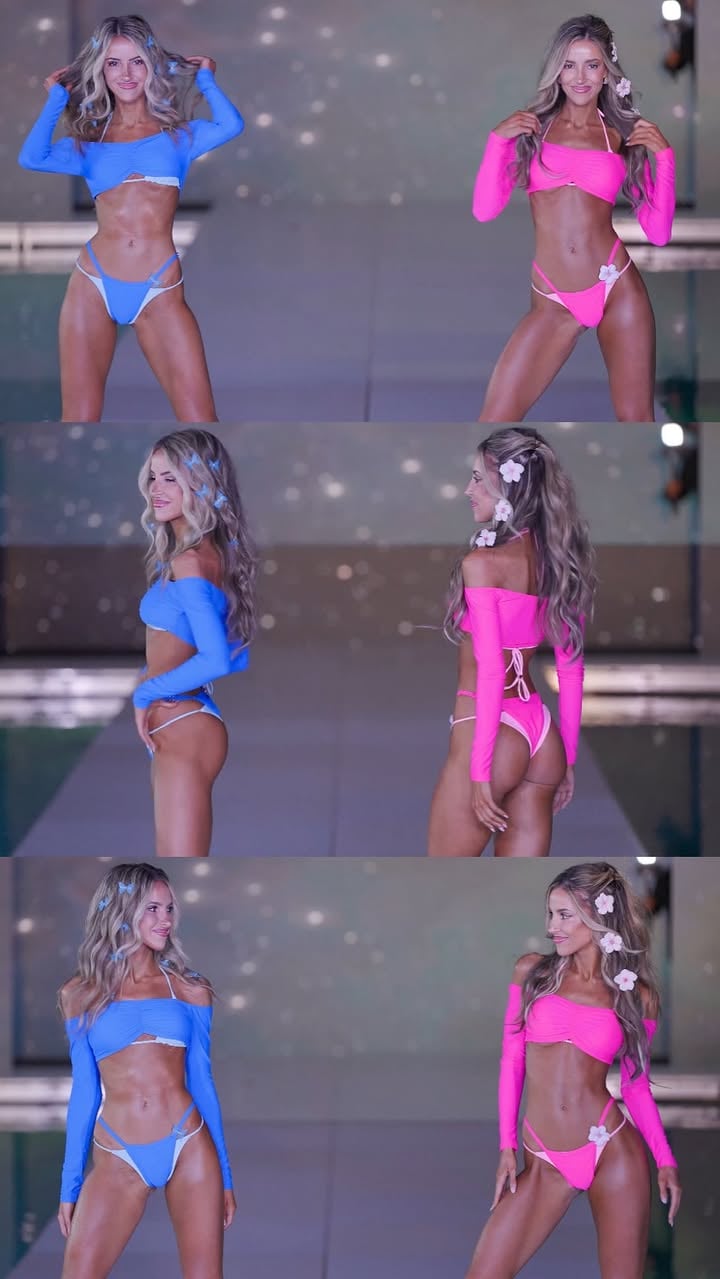Miami Swim week 🦋🌸 such an amazing opportunity✨ Huge thank you to the @belletageswim team especially @mr.bskowronek for bringing everything to life, beyond grateful 🫶🏻🥹 #miamiswimweek #runway