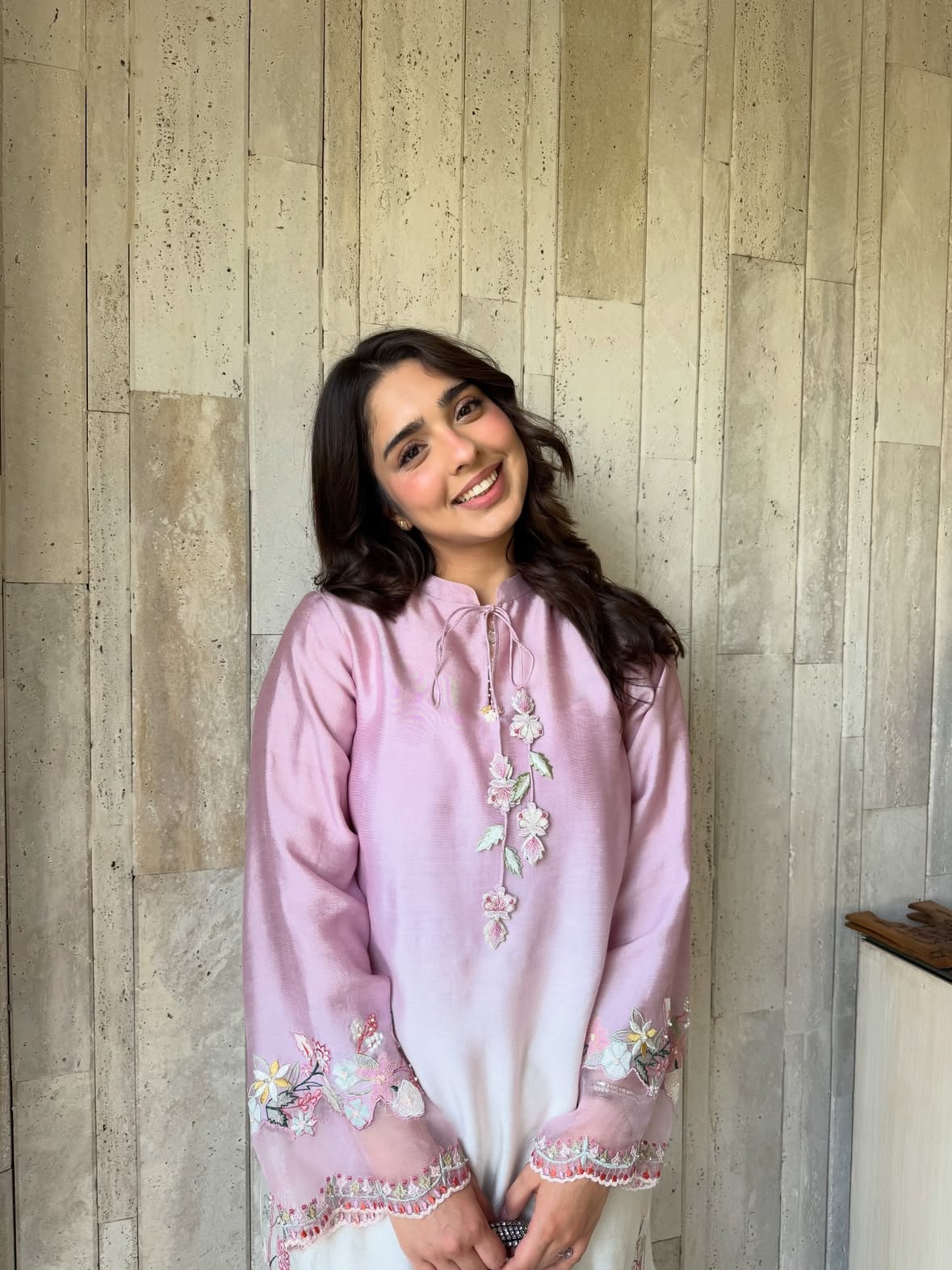 dressed up like a falooda 🌷🌺✨ @omorose.pret
