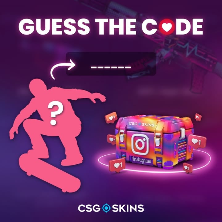 You're just one word away from a free case... Can you guess it? 😎

#CS2 #CSGO #freeskins #csgoskins #csgoknife #csgocases #gaming #counterstrike #game #CS2skins #freecase #steam