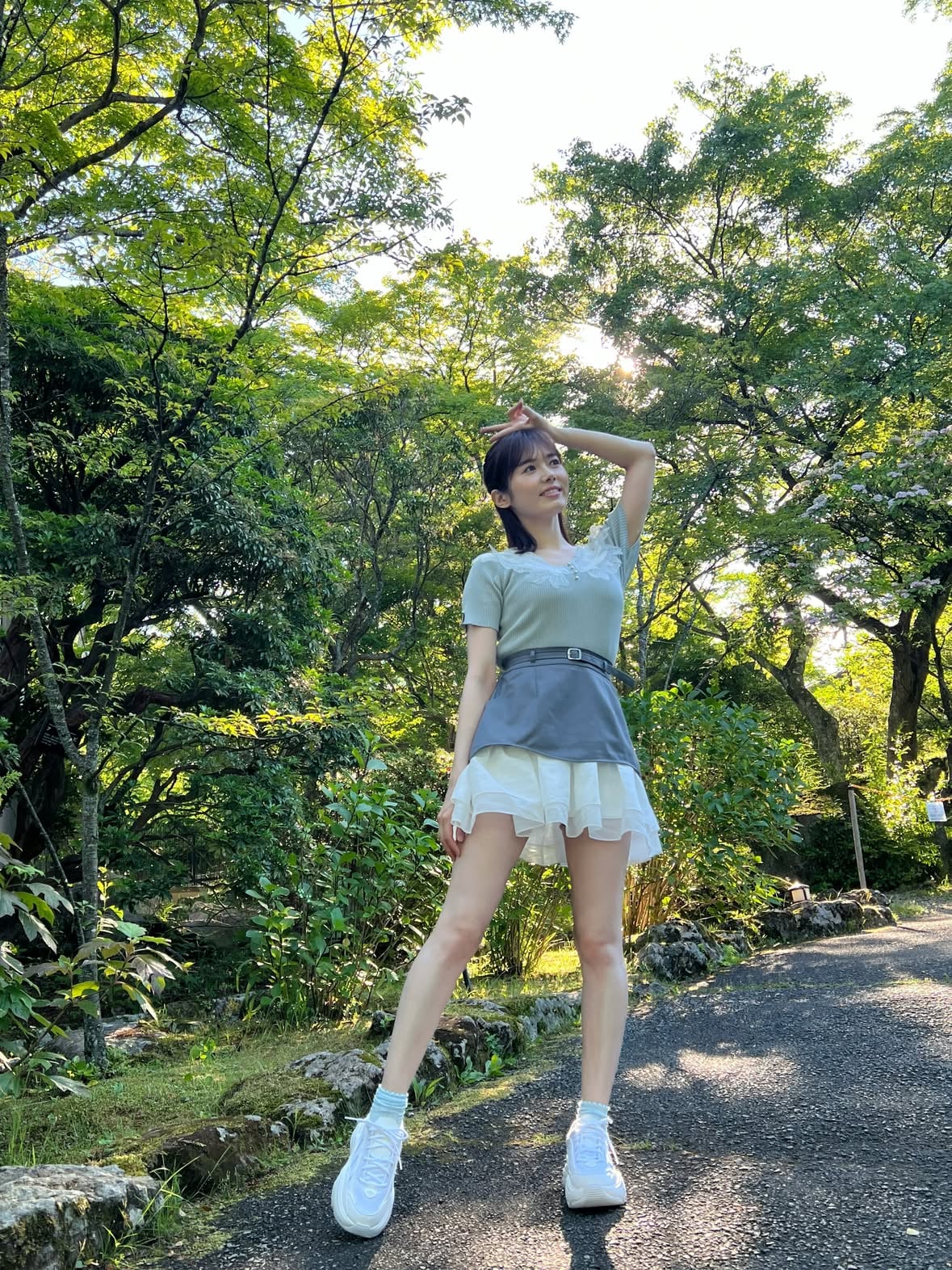 カジュアルめな私服〜🍦💕
珍しくスニーカーを履いてみたよん👟

ღズボンスカートです