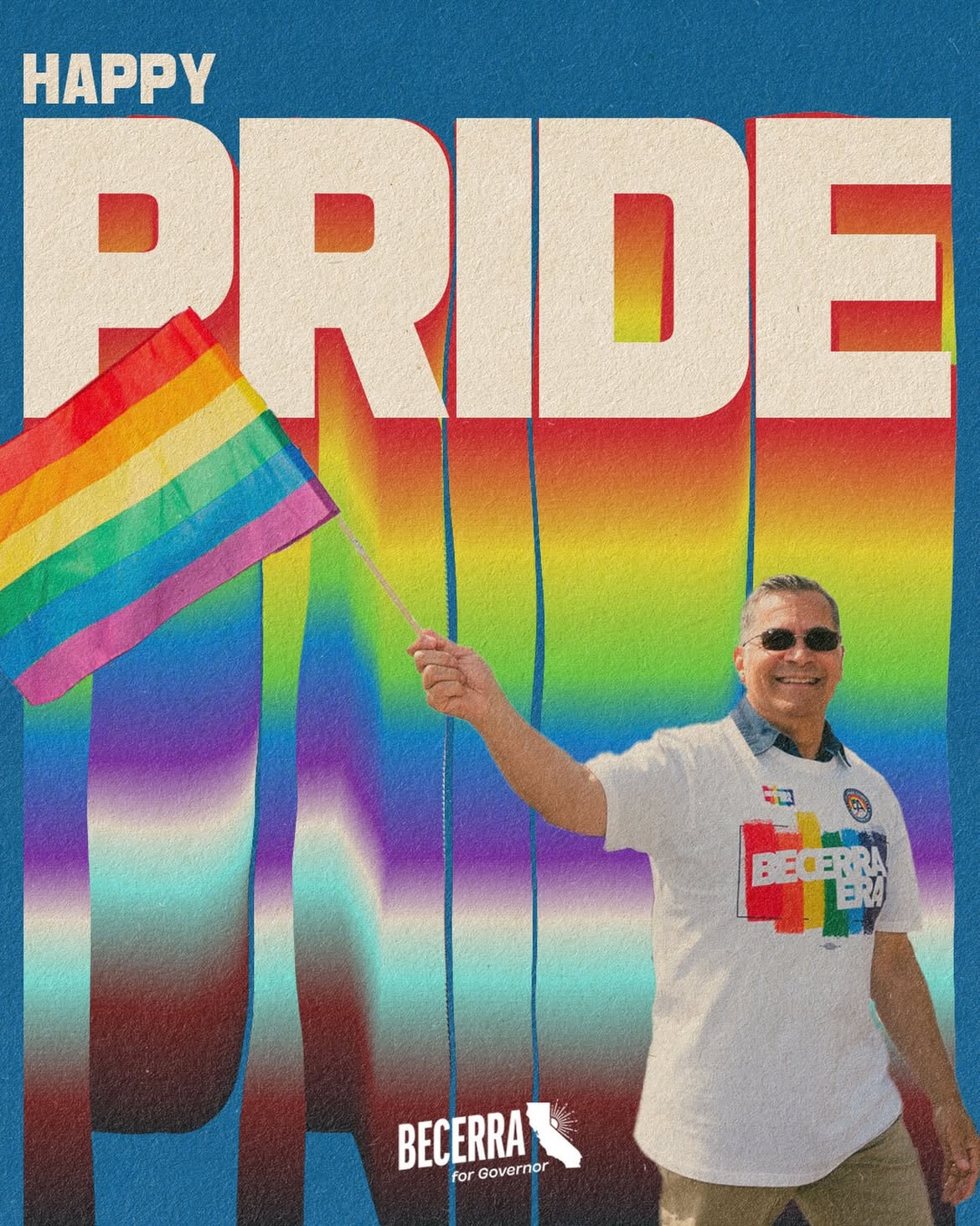 Happy Pride, California! 🏳️‍🌈🏳️‍⚧️

As governor, I will fight for our LGBTQ+ community and make sure that everyone has the right to live and thrive as their true selves - including our transgender community, whose rights, dignity, and freedom must always be protected.

Together, we can build a California where everyone is safe, supported, and celebrated.