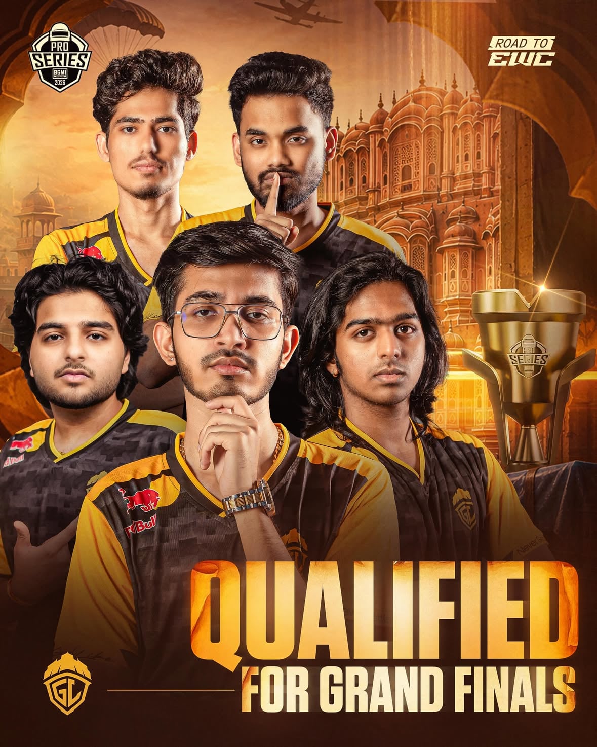 Qualified for Grand Finals. 🔥
Next stop: Jaipur. 💛

#DilSeEWC #DilSeGodLike #DilSeRedBull