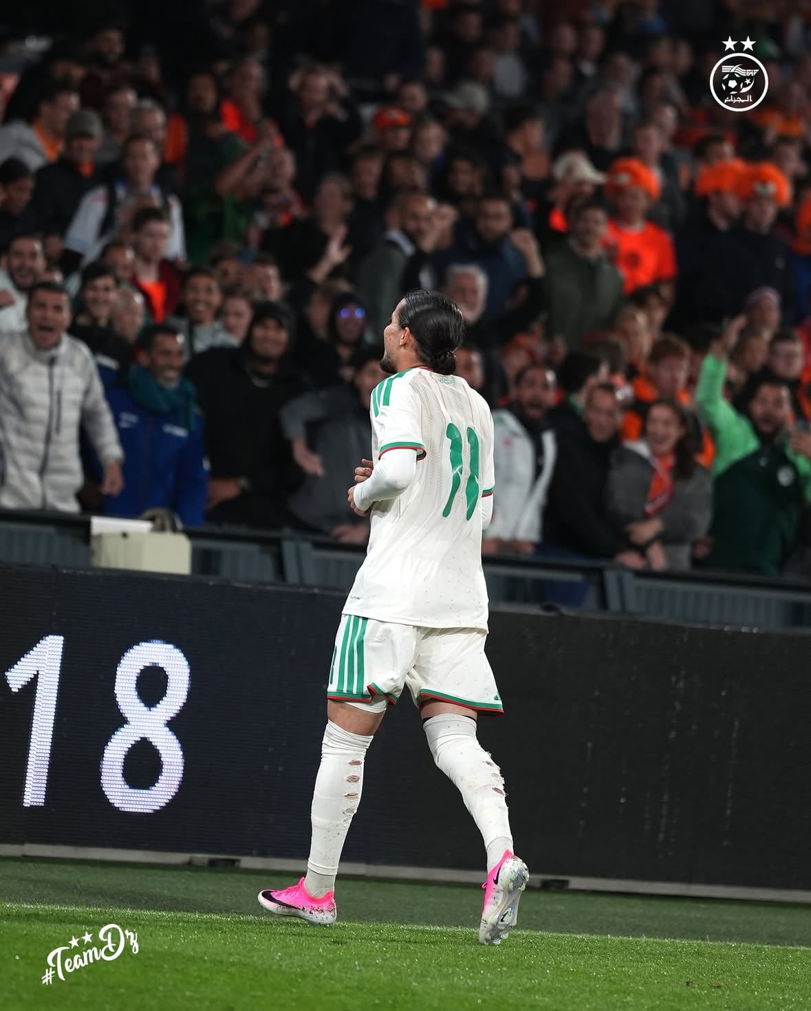 👏 Hats off to the goalscorer Hadj Moussa 🇩🇿🪄

#LesVerts ⭐️⭐️ | #123VivaLAlgérie 🇩🇿 | #WorldCup2026 | #FIFAWORLDCUP