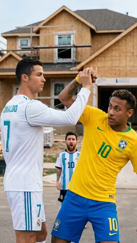 🚨 RONALDO SWINGS ALONE — PART 7 🚨

The SECRET hidden beneath Ronaldo’s new home has finally been uncovered... 😳🔥

As MESSI looks at the construction site, he asks:

🏡 “Ronaldo... is this going to be our new house?”

🗣️ “Yes, Messi.”

But before they can celebrate, KANE discovers something buried deep underground.

😨 “Ronaldo... you're going to want to see this.”

Moments later, a MASSIVE SAFE is pulled out of the ground.

What is inside changes EVERYTHING. 👀

🔐 A hidden secret
🏆 A shocking discovery
😳 And a furious NEYMAR racing to stop them

When Neymar finally arrives, he only wants ONE thing:

🔥 “THAT DOESN'T BELONG TO YOU!”

But Ronaldo isn't backing down.

What follows is their most intense confrontation yet.

Meanwhile...

🚗 A mysterious SUV arrives.

Out steps KVARATSKHELIA carrying a briefcase.

And the information he brings could destroy everything Ronaldo and Messi thought they knew...

📸 One photograph.
💰 A mountain of money.
😨 One familiar face.

Suddenly Ronaldo realizes they're dealing with something MUCH BIGGER than Neymar.

His response?

📞 “Hi... it's me. I need you.”

But WHO did Ronaldo call? 👀🔥

TO BE CONTINUED...

@gambana

👇 COMMENT BELOW:
WHO do you think Ronaldo called at the end? 🤯

🔥 Follow for PART 8
💬 Comment “PART 8” if you're ready
❤️ Like & share if you're hooked on RONALDO SWINGS ALONE

#football #neymar #cristianoronaldo #messi #viralreels