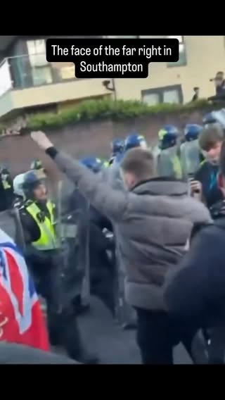 It was never about the tragic killing of Henry Nowak. This is how the far right have responded tonight. Nazi salutes, marching through a heavily Asian area shouting “get them out” and every British fascist including Tommy Robinson in attendance #standuptoracism