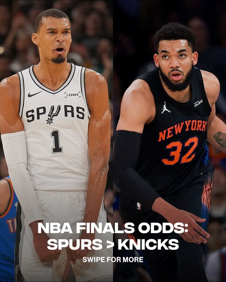 It's finally set—Knicks v. Spurs FOR ALL THE MARBLES 🏆

San Antonio enters as a -200 series favorite at @fanaticssportsbook. Chat who we rocking with??

(Photos via @GettyImages)
