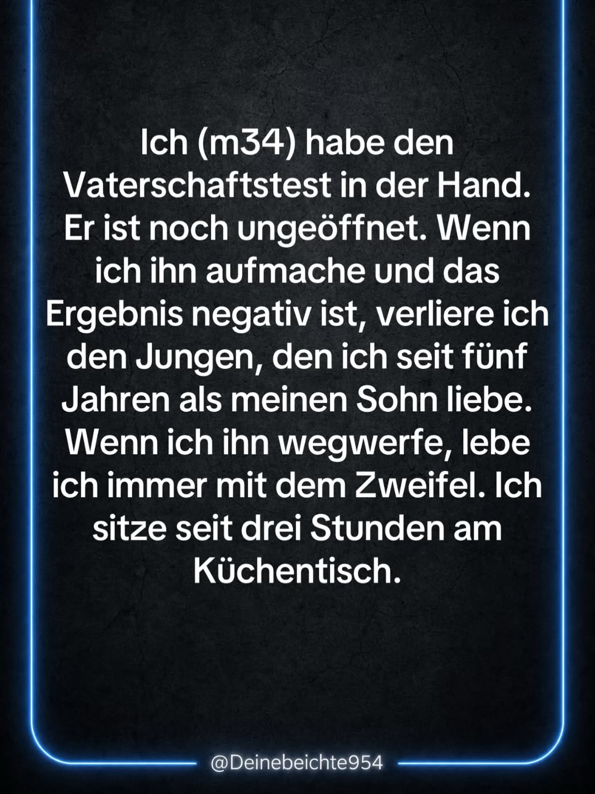 Folgt @Deinebeichte95 (FB) & @Deinebeichte954 (IG) für tägliche Beichten!