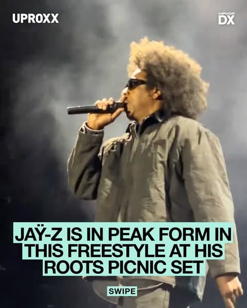 HOV. Enough said.

@jayz started off his @rootspicnic set last night with some acapella bars 🏆

🎥  8rooklynboy/TT , campaignzz/TT