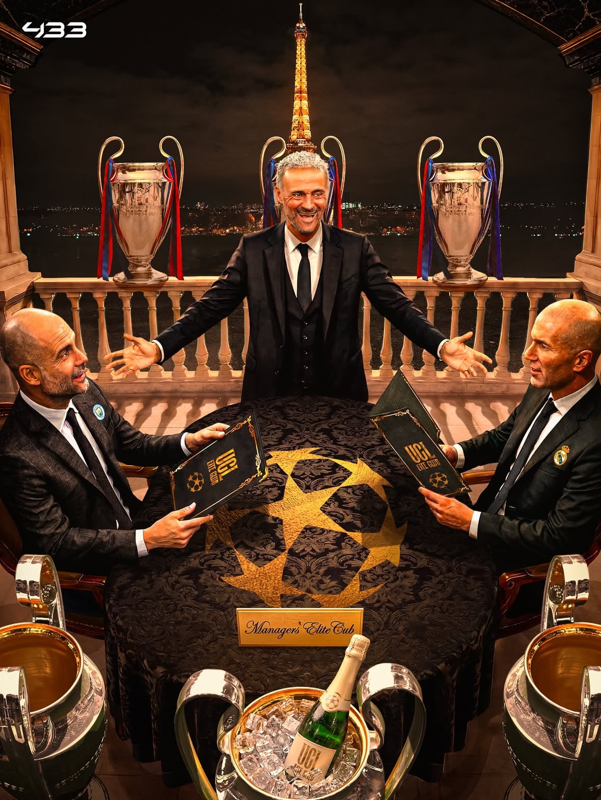 𝐋𝐔𝐈𝐒 𝐄𝐍𝐑𝐈𝐐𝐔𝐄 𝐉𝐎𝐈𝐍𝐒 3️⃣-𝐔𝐂𝐋 𝐂𝐋𝐔𝐁 🏆🏆🏆

Only Carlo Ancelotti (5) has won more Champions League titles as a manager 😲

And Luis Enrique (3) has now won 𝙈𝙊𝙍𝙀 UCLs than the legendary Sir Alex Ferguson (2) 👏

Most Champions League titles won as a manager:

🏆🏆🏆🏆🏆 Carlo Ancelotti

🏆🏆🏆 Luis Enrique 🆕
🏆🏆🏆 Pep Guardiola
🏆🏆🏆 Zinedine Zidane
🏆🏆🏆 Bob Paisley

🏆🏆 Sir Alex Ferguson and 15 other coaches 

𝙀𝙡𝙞𝙩𝙚 𝙘𝙤𝙢𝙥𝙖𝙣𝙮 🤝