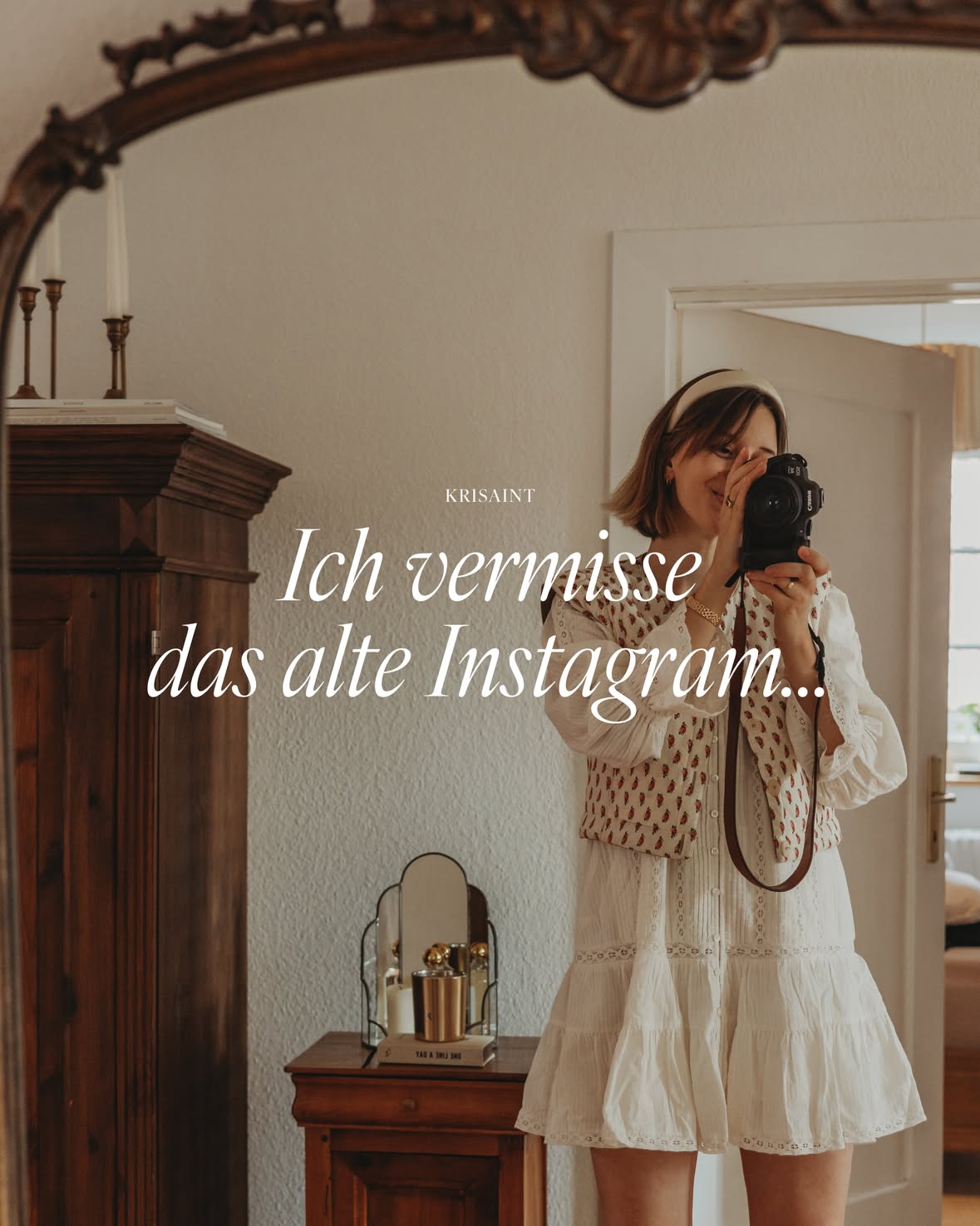 Manchmal vermisse ich das Internet von früher.
Nicht, weil alles besser war, sondern einfach unkomplizierter. 

Menschen haben einfach geteilt, was sie schön fanden.
Verschwommene Sonnenuntergänge.
Kaffee am Morgen.
Unfertige Projekte.
Kleine ruhige Alltagsmomente.

Heute fühlt sich Social Media oft viel lauter an.
Schneller. Perfekter. Durchdachter.

Und trotzdem glaube ich, dass sich viele eigentlich wieder nach mehr Echtheit sehnen.
Nach weniger Perfektion und mehr Persönlichkeit.

Deshalb möchte ich in Zukunft wieder mehr Inhalte teilen, die sich wirklich nach mir anfühlen.
Wie ein kleines digitales Tagebuch vom Leben auf dem Land. ♡

Und jetzt bin ich neugierig:
Was vermisst ihr am „alten“ Instagram am meisten? ✨