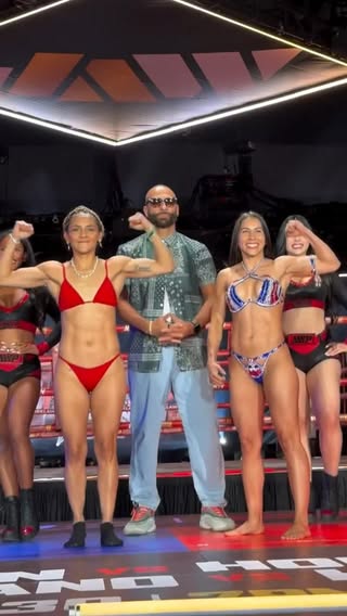 ¡A un día para la gran pelea de campeonas latinas! 👑

Lourdes Juárez y Yokasta Valle protagonizan el momento de pesaje con toda la energía 💪🔥

📹 @mostvaluablepromotions 

#JuarezValle
