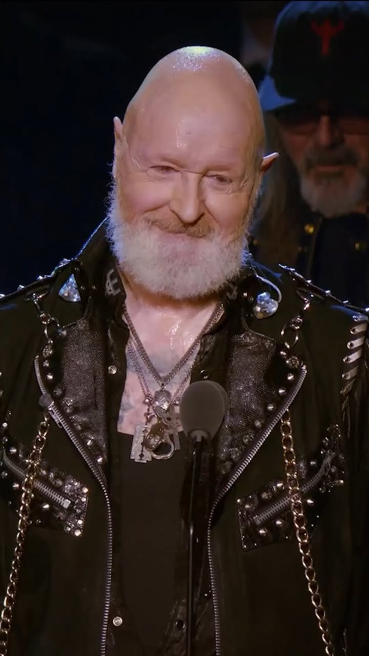 "I'm the gay guy in the band" 🌈

To usher in Pride Month, we're throwing it back to one of the more powerful moments of the 2022 Rock & Roll Hall of Fame Induction ceremony: when @judaspriest's @robhalfordlegacy made the case that heavy metal is all about inclusivity.

For a genre that spent decades being dismissed or feared, it was a grounding reminder of what Judas Priest actually meant to a lot of people who felt the same way.