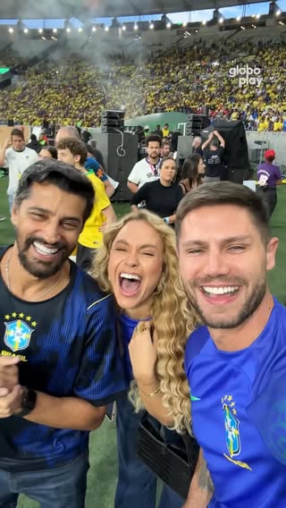 Do BBB26 para o primeiro Amistoso! DIVOS 🥰🥹
#TorcidaGloboplay #BBB26