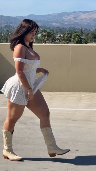 strolling the parking lot :)
