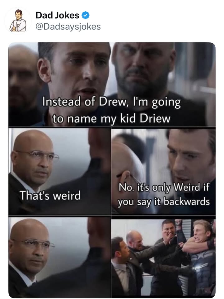 Comment ‘dad’ on this post for an extra dad joke straight to your DM’s 👀

Like this content? Follow us for more @dadsaysjokes ❤️