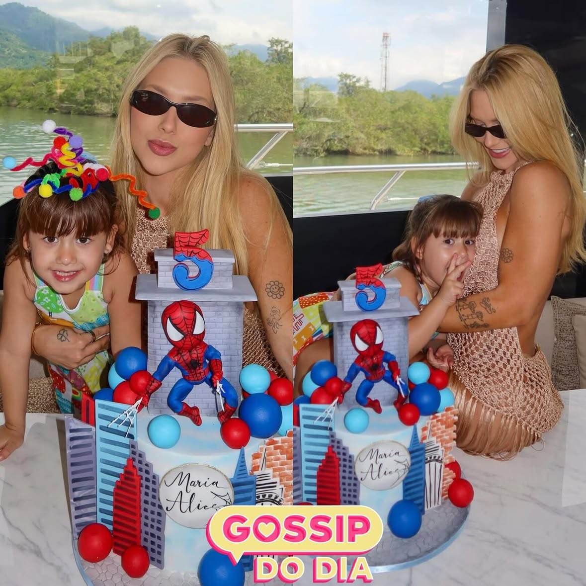 5 aninhos! 🥹 A @virginia postou uma homenagem para a Maria Alice, que está completando seus 5 aninhos hoje.

“Hoje minha primogênita completa 5 aninhos... Passou muito rápido e não sei se fico feliz ou triste kk feliz por ver ela cada dia mais inteligente, saudável, linda, carinhosa ou triste por ver que meu neném não é mais neném (mas q pra mim será meu neném p resto da vida Mariazinha, você me mostrou o maior do mundo, foi grávida de você que eu aprendi o que é aquele amor que dói na alma e sou muito grata a Deus por ter me dado você de presente!!! Hoje a gente comemora seus 5 aninhos de MUITOSSS anos que virão, peço a Deus que lhe dê saúde, amor, sabedoria, paz, felicidade, sucesso, enfim, AS MELHORES COISAS DO MUNDO é o que eu peço pra você todos os dias em oração meu amor saiba que eu sempre estarei aqui por você e pra você, obrigada por ser essa menina de personalidade, atitude, divertida e engraçada!! Que Deus conserve e guie seus caminhos sempre te amo muito minha princesa agora vamos curtir seu diaaaa e comemorar sua vida mais um pouquinho né”, disse. 

(📸 Imagem/Reprodução: @virginia)