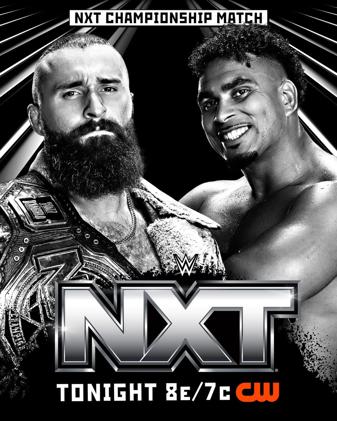 TONIGHT on #WWENXT:⁣
⁣
🏆 @tonydangelo_wwe defends the NXT Championship against @kamhendrixwwe⁣
⁣
🎸 @lizzyrain_wwe vs. @zariawwe_⁣
⁣
💥 @mylesborne_wwe and @theolympickidd take on DarkState⁣
⁣
⏰ @lexisking_wwe takes on @bbyromeo_wwe in a Speed Championship Match⁣
⁣
🎤 @lolavicewwe delivers a message⁣
⁣
📺  8 ET/7 CT on @thecw