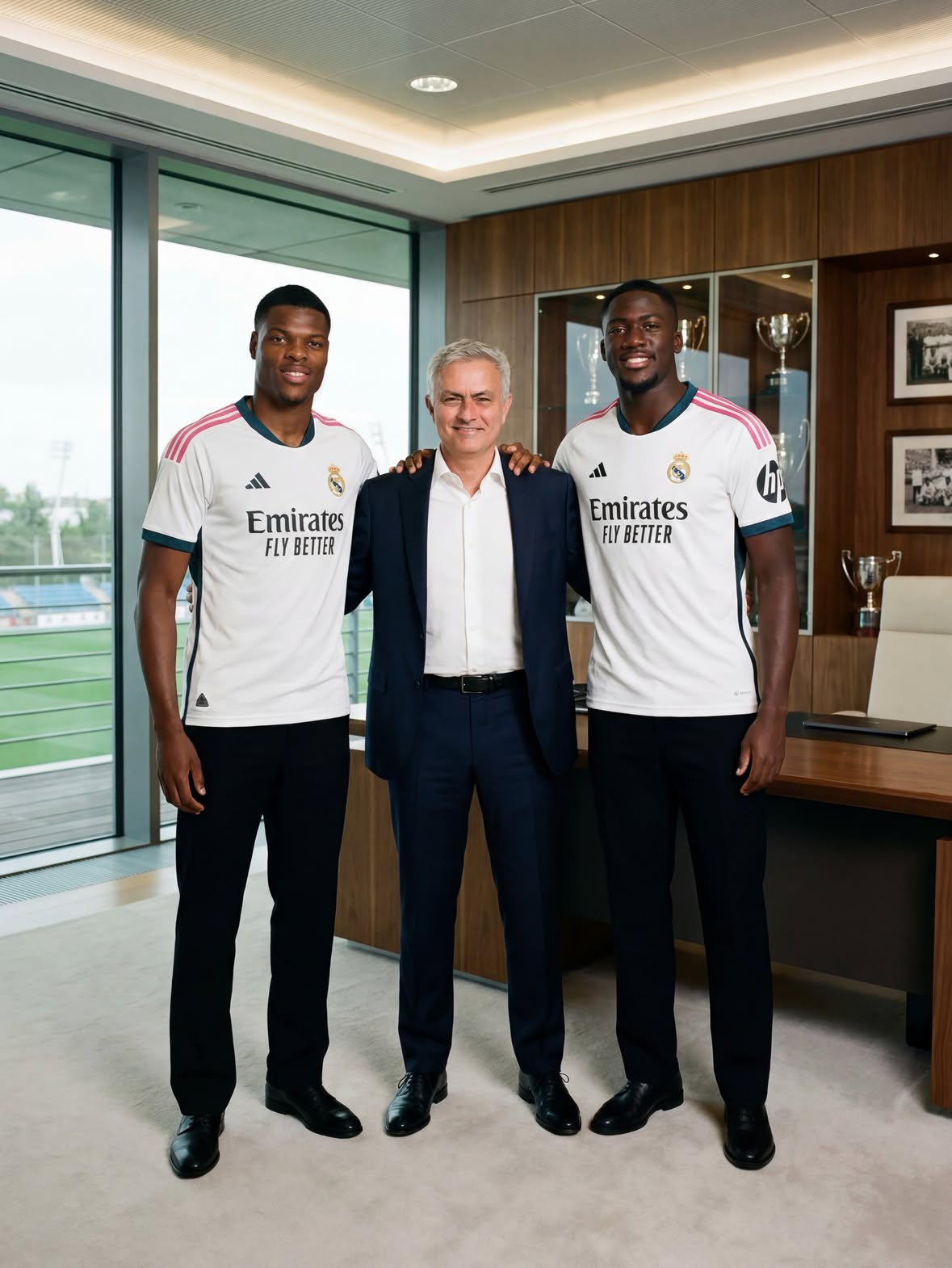 🚨 𝐑𝐄𝐕𝐄𝐀𝐋𝐄𝐃: José Mourinho 𝐀𝐏𝐏𝐑𝐎𝐕𝐄𝐃 both Ibrahima Konaté and Denzel Dumfries to join Madrid! ⚪️🫱🏻‍🫲🏿

Konaté and Dumfries will both 𝐉𝐎𝐈𝐍 𝐑𝐄𝐀𝐋 𝐌𝐀𝐃𝐑𝐈𝐃 after the elections with verbal agreements done, and Mourinho as well.

𝐀𝐋𝐋 𝐒𝐄𝐓 𝐀𝐍𝐃 𝐏𝐋𝐀𝐍𝐍𝐄𝐃. 💣💣