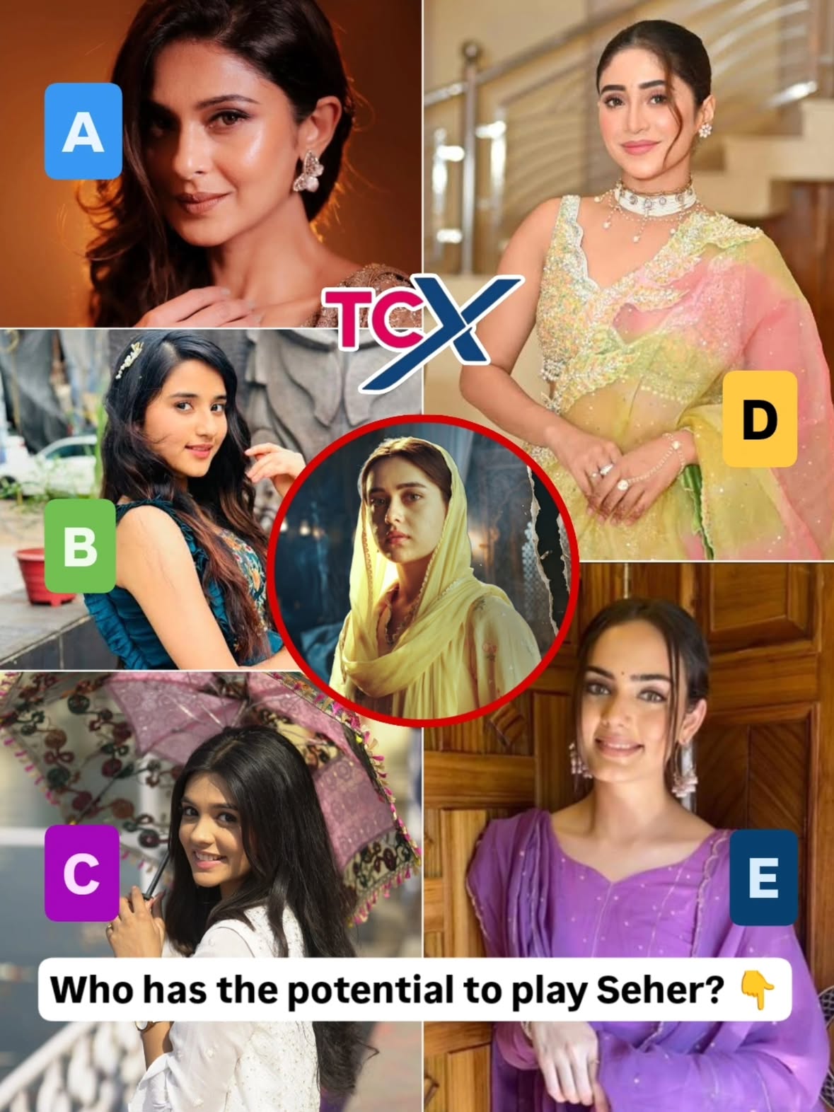 Who do you think has the potential to play Seher? 👀👇
.
.
.
Follow: @tcx.official 
.
.
.
Seher Hone Ko Hai, Seher Hone Ko Hai Show, Seher, Rishita Kothari, Jennifer Winget, Aura Bhatnagar, Shivangi Joshi, Pranali Rathod, Himanshi Parashar, TV Casting, Casting Rumours, Lead Actress, New Hindi Serial, Upcoming TV Show, Television News, Hindi TV Industry, Daily Soap, Entertainment News, TV Show Updates, Jennifer Winget Shows, Beyhadh, Bepannah, Saraswatichandra, Code M, Shivangi Joshi Shows, Yeh Rishta Kya Kehlata Hai, Barsatein Mausam Pyaar Ka, Balika Vadhu 2, Pranali Rathod Shows, Kyun Utthe Dil Chhod Aaye, Barrister Babu, Yeh Rishta Kya Kehlata Hai Cast, Himanshi Parashar Shows, Teri Meri Doriyaann, Aura Bhatnagar Shows, Child Actress, TV Star Cast, Hindi Serial Updates, Television Buzz, Entertainment Industry, TV Actress, Indian Television, Show Casting News, Lead Role, New Show Announcement, TV Fans, Serial Updates, Television Drama, Star Cast Reveal, Upcoming Entertainment News.
.
.
#shivangijoshi #seherhonekohai #maher #jenniferwinget #tellychakkar