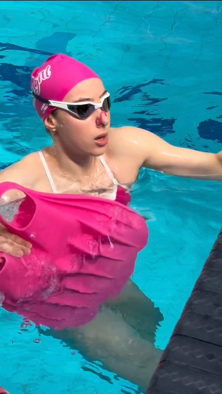 Вода учит тому, чему не научит никто — верить в себя 🧜🏻‍♀️🩷