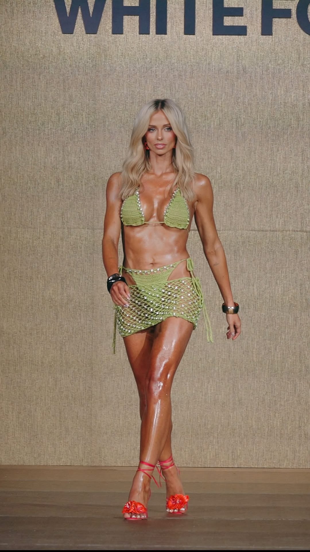 Our babe @miranda__hope closes the La Tropica show at Miami Swim week 🧡

Preview the collection online now