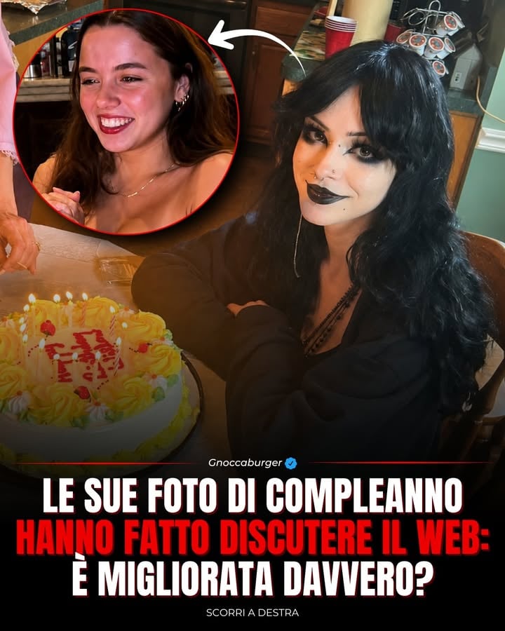 🖤 Nel 2019 una ragazza di nome Willow era diventata virale per una foto al suo compleanno, seduta davanti alla torta con un look goth totale.

Da lì il web non l’ha più dimenticata.

Nel 2023 aveva continuato la tradizione, restando fedelissima al suo stile dark, trucco pesante e vibe da “non sono venuta alla festa, sono la maledizione della festa” 🕯️

Poi è arrivato il compleanno del 2026… e nessuno era pronto.

Il look goth è sparito, Willow è completamente cambiata e ora internet si sta dividendo su una domanda fondamentale:

Quale versione vince davvero? 😭

#glowup #trasformazione #primaedopo #compleanno #viral #web #look #goth #stile #ironia #gnoccaburger