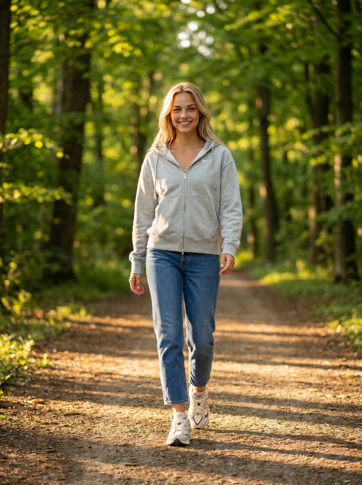 I'm pretty sure I heard a squirrel gossiping about me on this walk. Or maybe it was just the wind. Does anyone else have conversations with forest creatures?