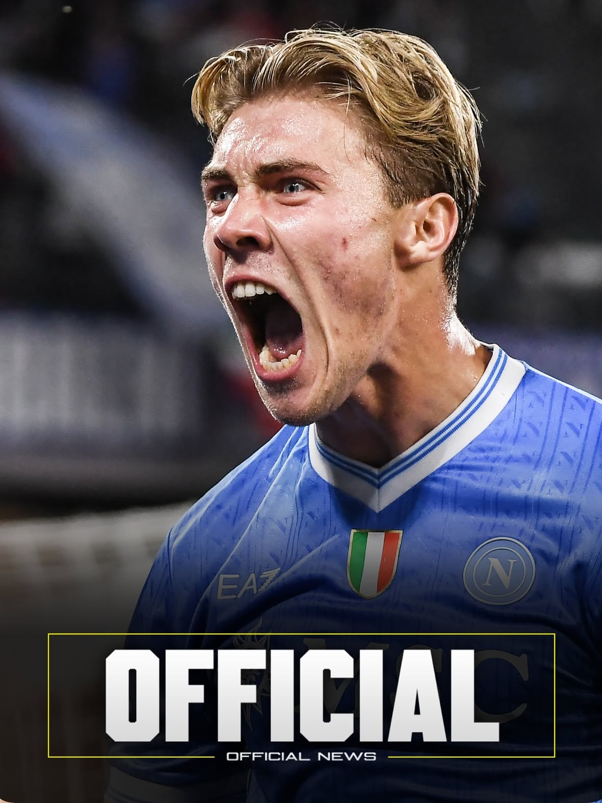 🚨 𝐎𝐅𝐅𝐈𝐂𝐈𝐀𝐋: Napoli confirm Rasmus Højlund has joined on a permanent deal, €𝟒𝟒𝐌 𝐅𝐄𝐄 to Man United 🔵🔐

€𝟓𝟎𝐌 𝐏𝐀𝐂𝐊𝐀𝐆𝐄 to Red Devils: €44m as “obligation” to buy paid after €6m loan fee last summer, Højlund stays at Napoli.

Højlund, officially no longer a Man United player from today…

…as Red Devils 𝐫𝐞𝐢𝐧𝐯𝐞𝐬𝐭 €𝟒𝟓𝐦 𝐩𝐚𝐜𝐤𝐚𝐠𝐞 on Éderson 🔴🇧🇷