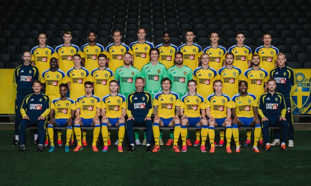 VM-truppen 2026 🇸🇪