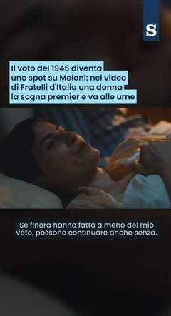 Un sogno, poi il voto. Fratelli d’Italia celebra gli 80 anni dal voto del 2 giugno 1946 con un breve video social in cui una donna, inizialmente indecisa, decide di andare alle urne dopo aver sognato Giorgia Meloni prima presidente del Consiglio donna. Lo spot, intitolato “Il futuro ha bisogno di voi”, propone però una lettura molto parziale della lunga storia del suffragio femminile e della rappresentanza politica delle donne in Italia

Ne parla Flavia Amabile su La Stampa

Video Facebook

#meloni #2giugno #repubblica