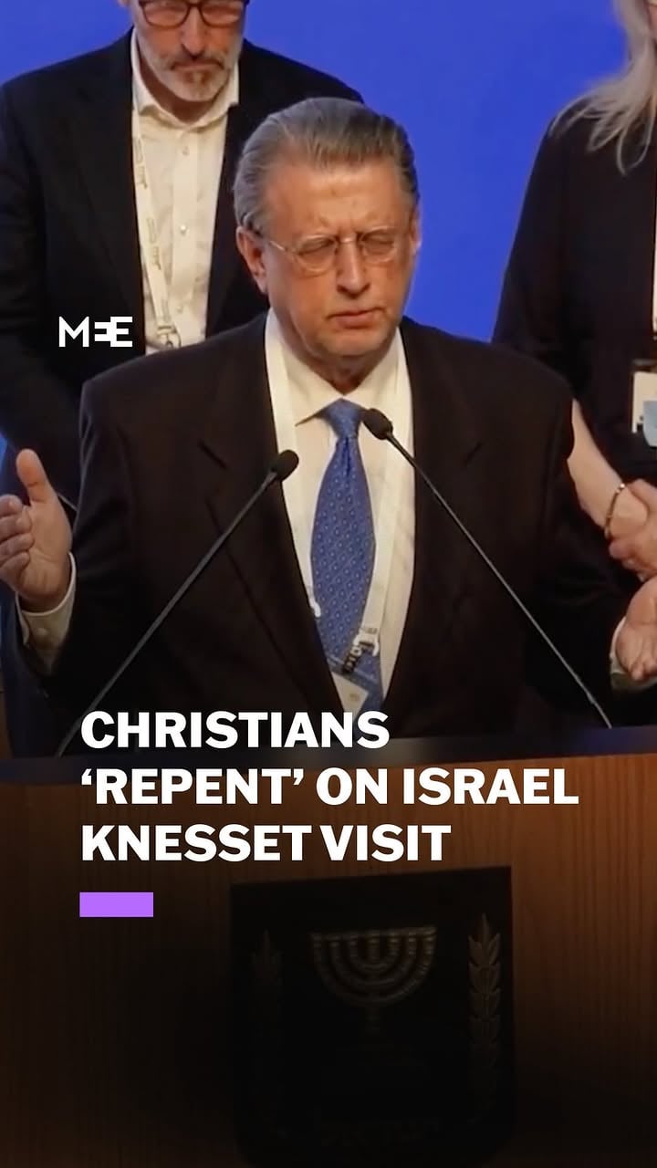 Christian preachers from Germany, the UK, China and South Korea prayed for “forgiveness” and “repented” for their countries’ lack of support for Israel during a visit to the Knesset on Monday.

“Father, forgive us for the way we’ve turned our back on Israel and not defended the Jewish people. We’ve allowed antisemitism to run free on the streets of our nation,” said Clive Urquhart, a delegate from the UK.

“Have mercy upon Germany, have mercy upon Europe. We promised never again. Now it’s happening again. Antisemitism is on the rise in Germany and Europe again,” added a delegate from Germany.