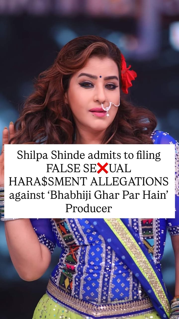 Shilpa Shinde says she filed FALSE SE❌UAL HARA$SMENT case against her producer!