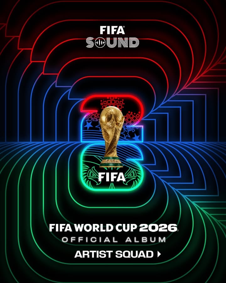 The squad for the Official #FIFAWorldCup 2026™ Album is coming together 
 
The full squad will be announced on June 3 👀
 
Pre-save for the album release on June 5 👉 LINK IN STORY
