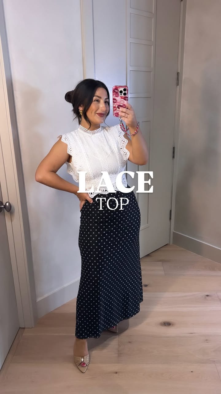 The prettiest eyelet and lace top styled 2 ways! Would you wear this top!?

I’m 5ft & 140lbs wearing a size small. 

✨ Comment “yes yes” or “LACE” and i’ll message you the 🔗 !

✨You can also find the links in my Amazon  storefront under “June Finds”

#petitefashion #amazonfashion #petitestyle #petite #shorties