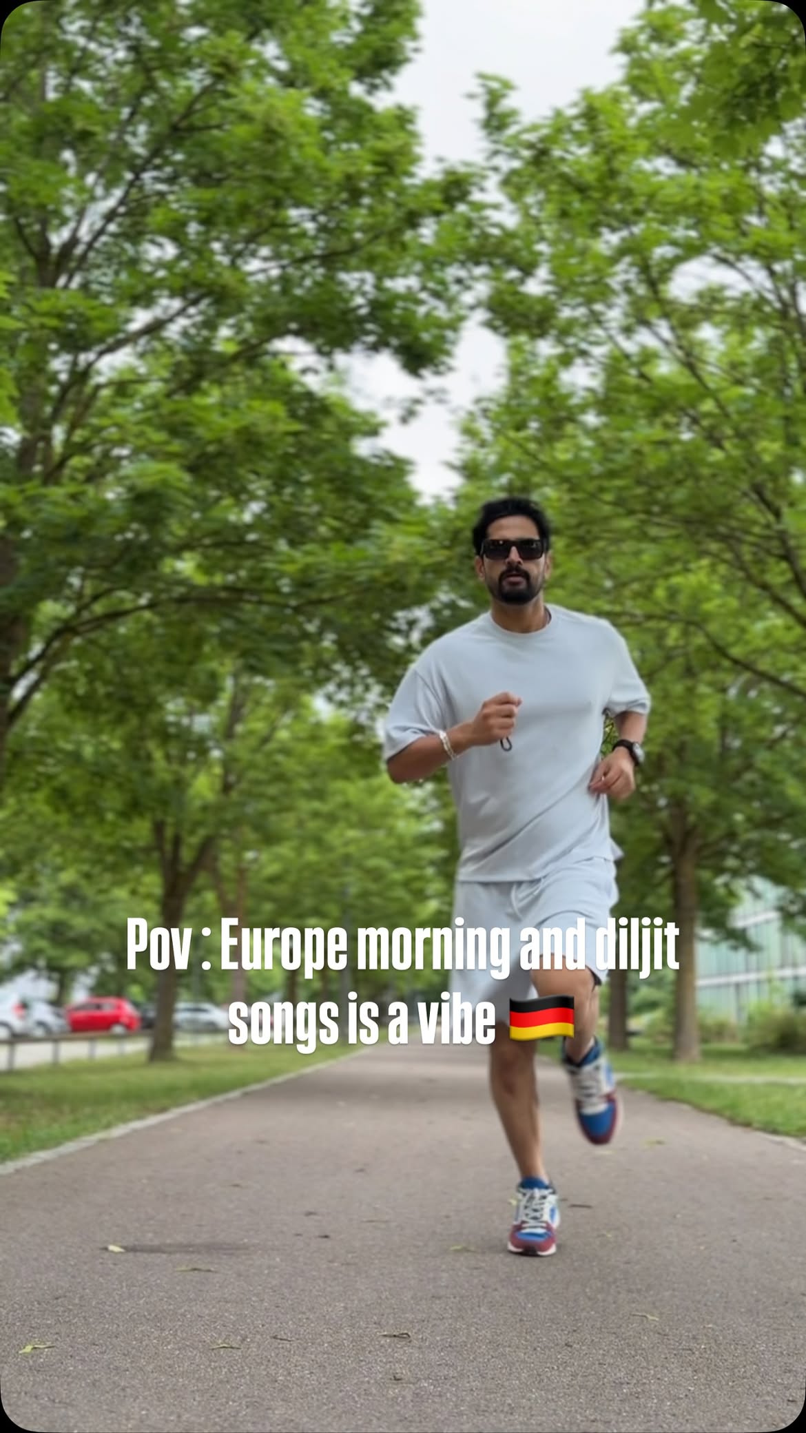 🕶️ Here in Germany 🇩🇪 and vibing at @diljitdosanjh @teamdiljitglobal