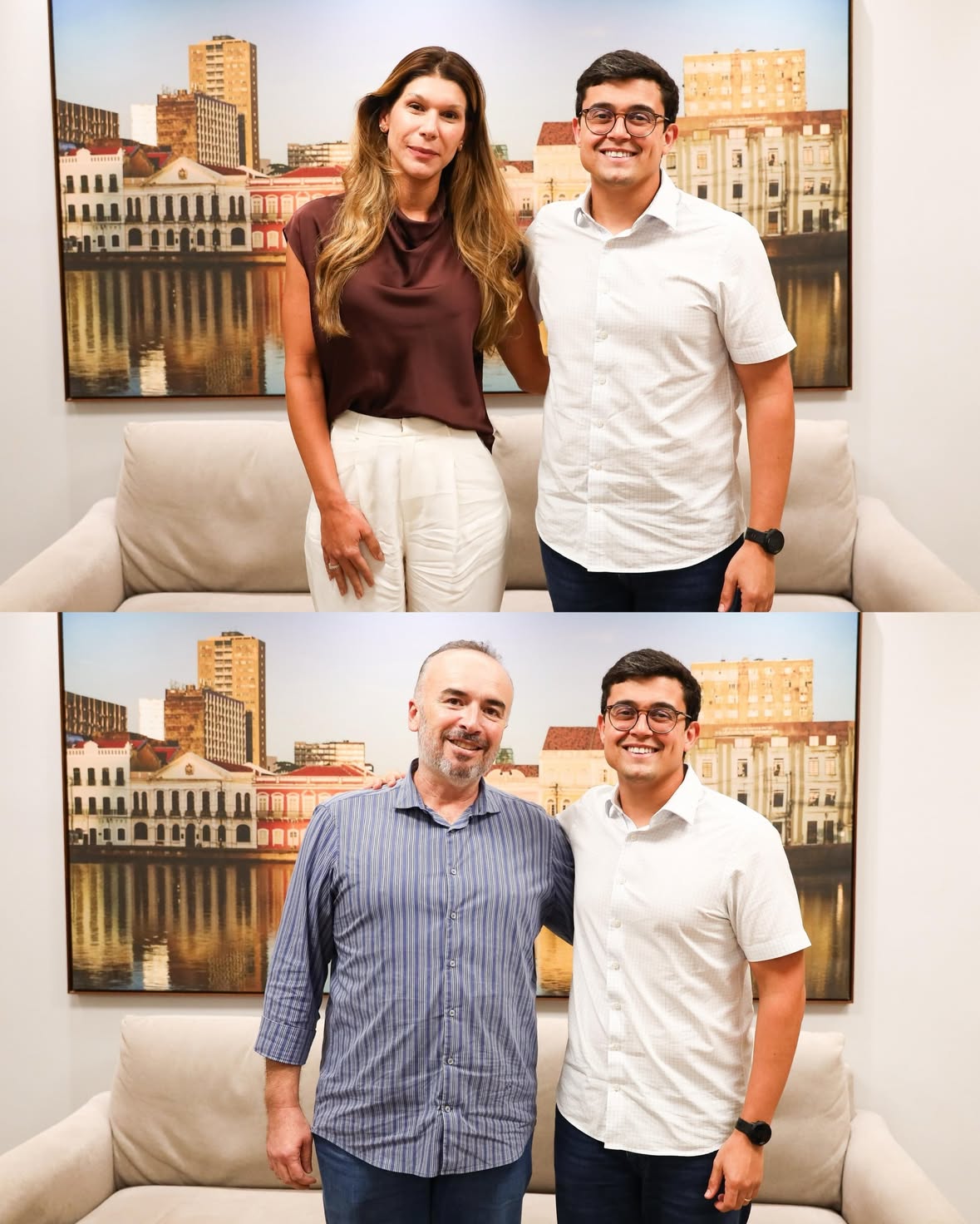 Acabamos de fazer alguns ajustes na escalação do nosso secretariado! ⚽️🥅

Jorge Vieira assume a presidência da Empresa Municipal de Informática - Emprel, nosso braço pra tecnologia e inovação. Para isso, ele deixa a Secretaria de Planejamento e Gestão - Seplag, que agora fica sob o comando de Mariana Suassuna. ✅Até então, ela ocupava o cargo de secretária-executiva de Coordenação Geral da Secretaria de Saúde. As mudanças estarão no ✍️Diário Oficial do Recife desta terça-feira. 

Boas-vindas às novas funcões, Mariana e Jorge! 🚀É fôlego novo entrando em campo para manter o ritmo lá em cima no campeonato mais importante de todos, que é cuidar do Recife. Simbora!

📸 @marlondiego.foto